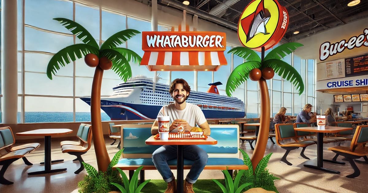 Bucees x Carnival x Whataburger Collab in Galveston 04